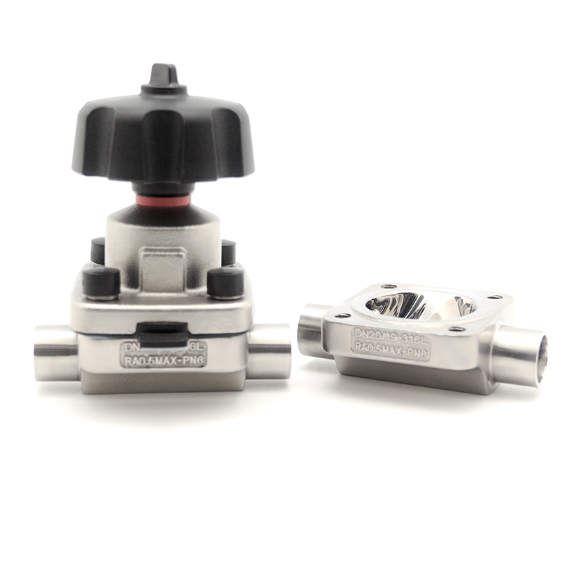 焊接手动直通隔膜阀