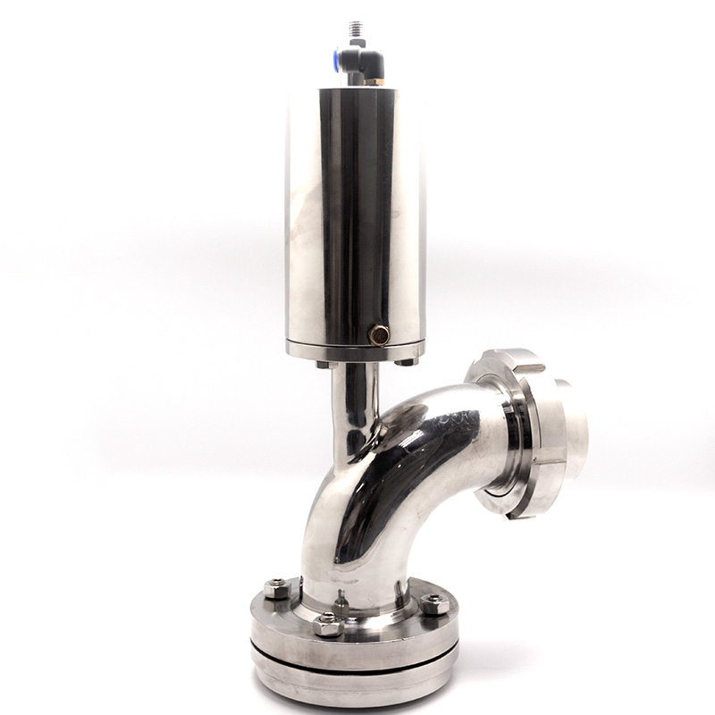 90 Degree Elbow Tank Bottom Seat Valve