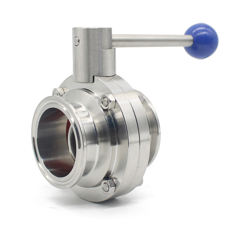 卫生级手动经济型蝶阀