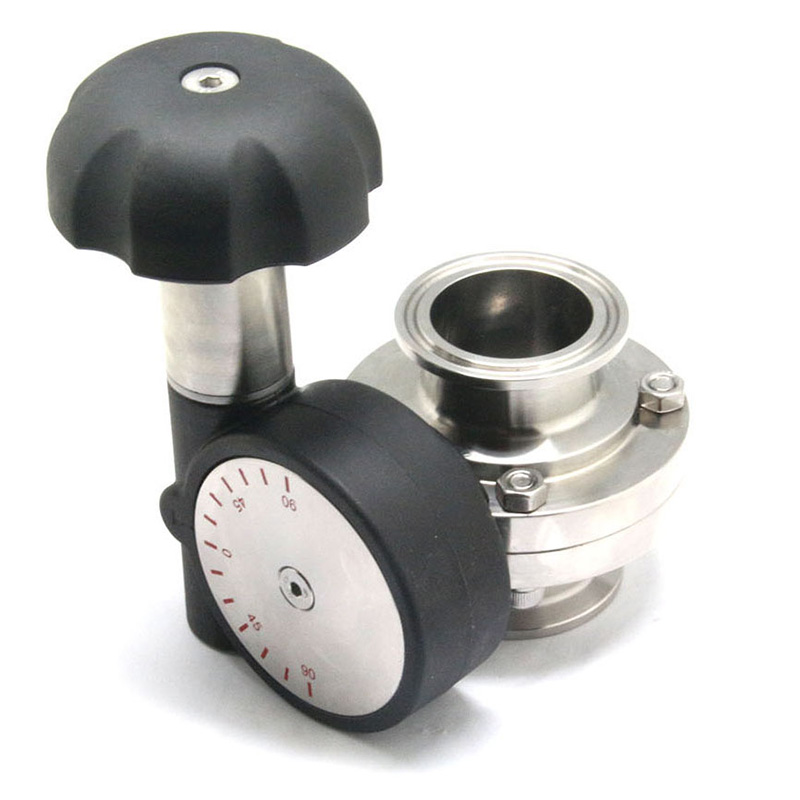 Butterfly Valve With Micro Adjust Handwheel