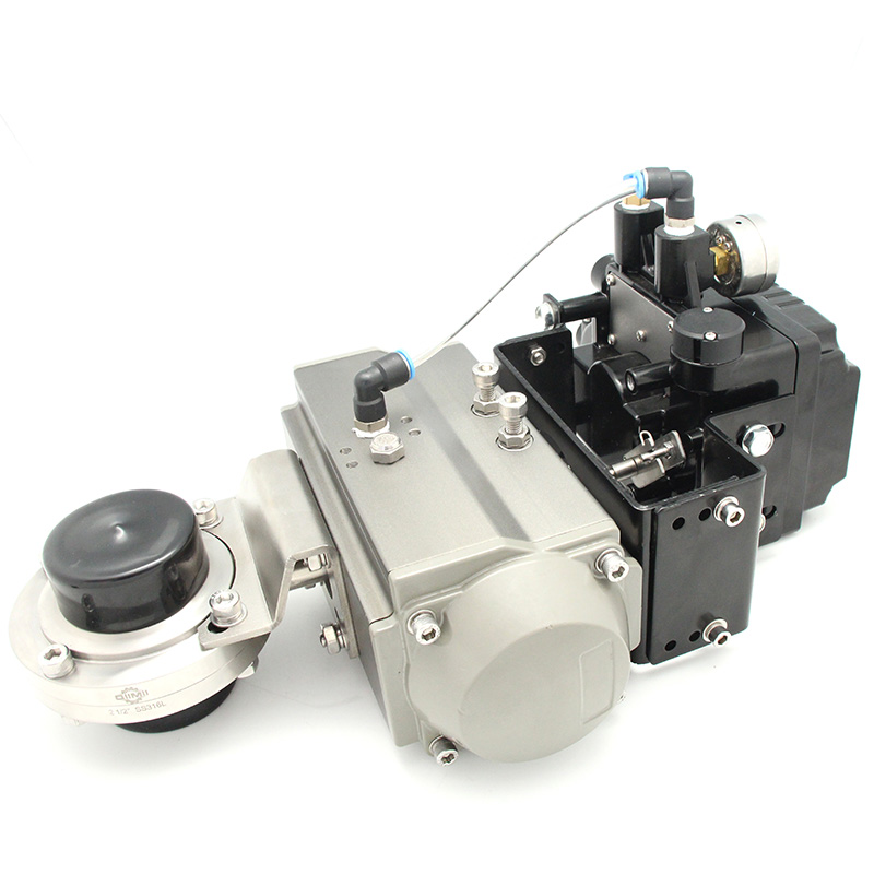 Pneumatic butterfly valve