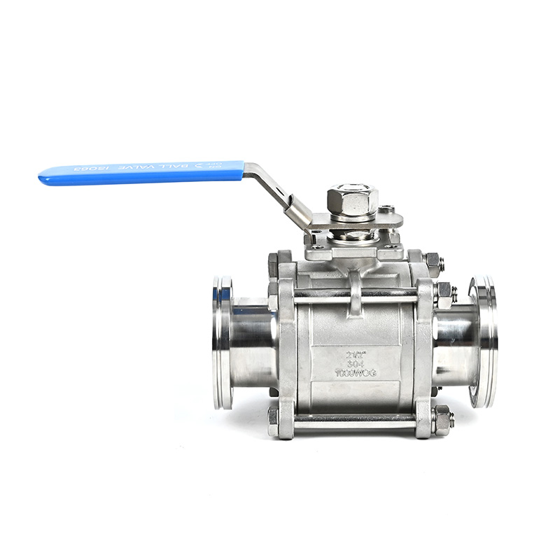 ISO 3-piece Flange Ball Valve Diameter 