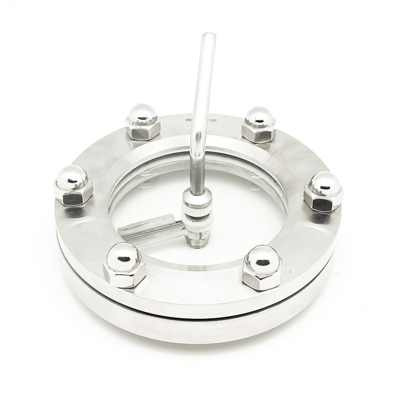 Flange Type Sight Glass with Brush