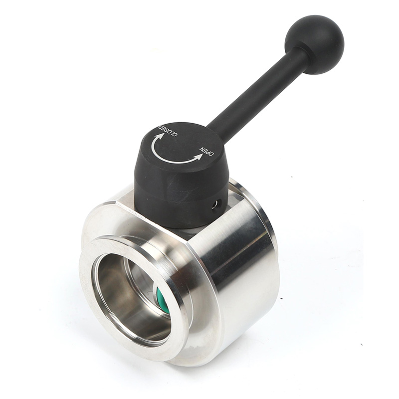 KF法兰真空蝶阀 